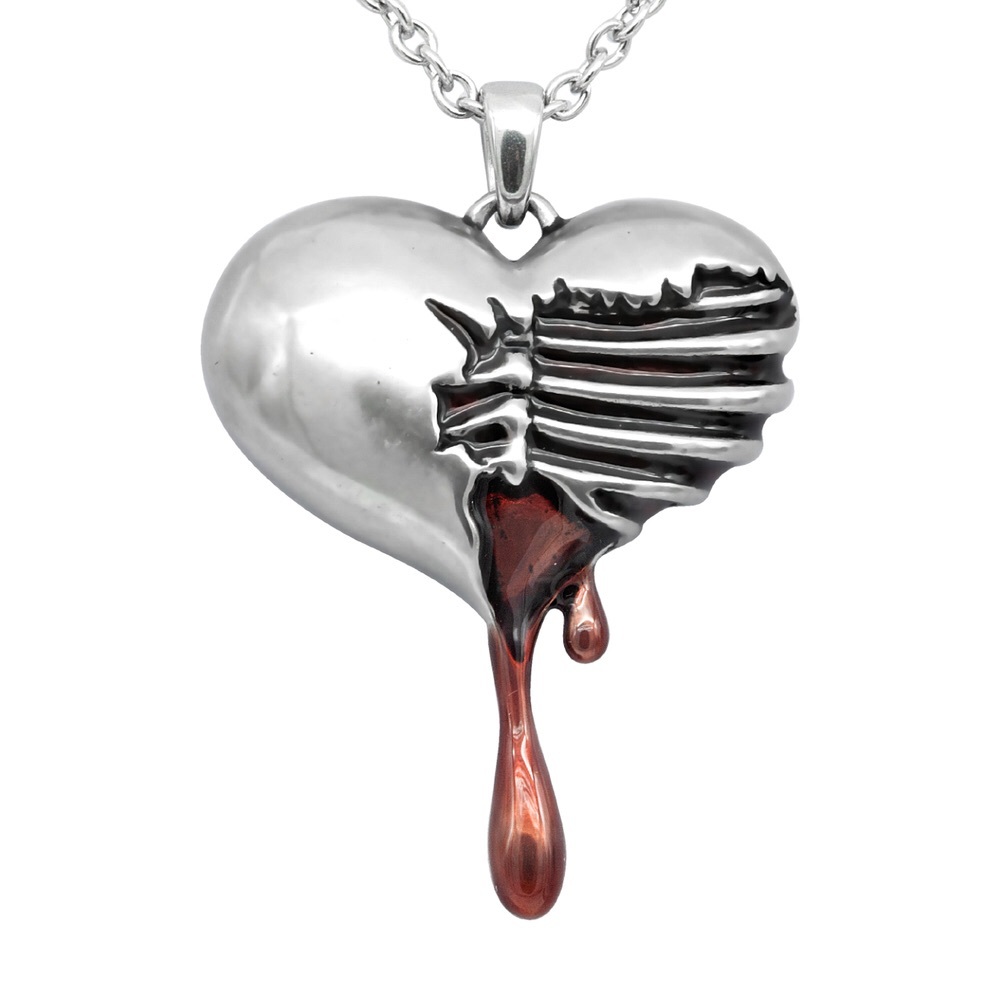Controse Bleeding Heart Necklace